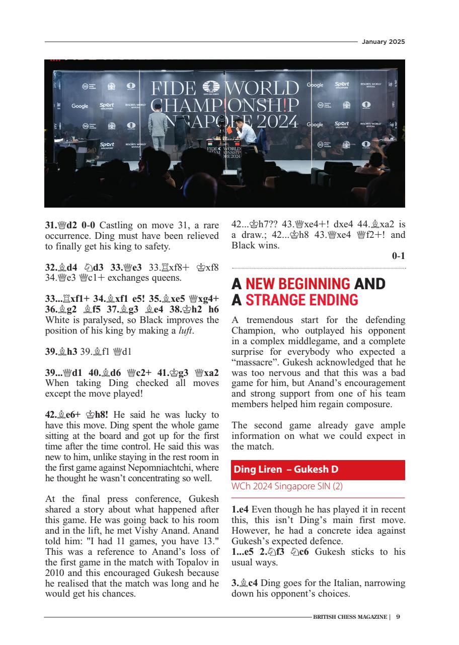 British Chess Magazine Preview Pages