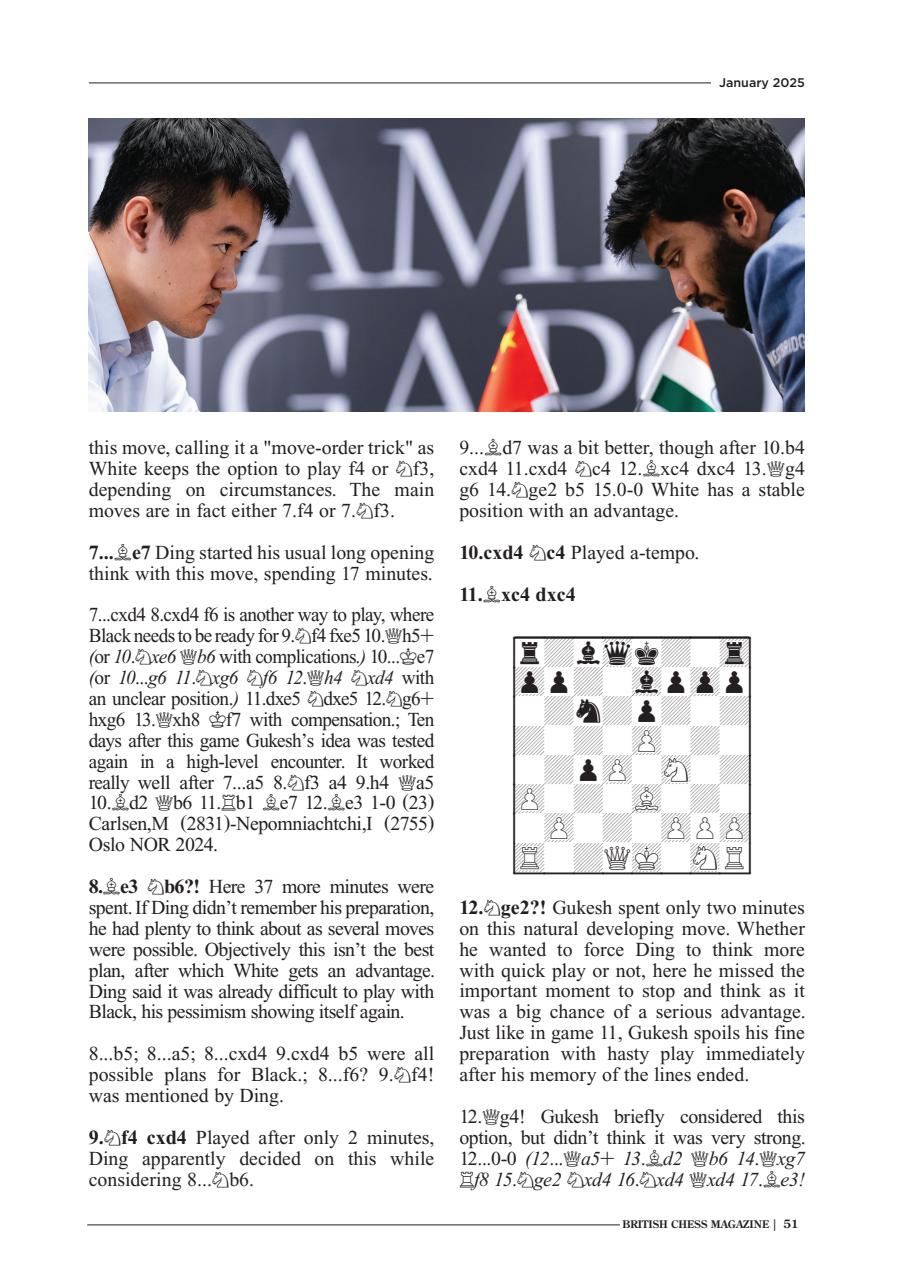 British Chess Magazine Preview Pages