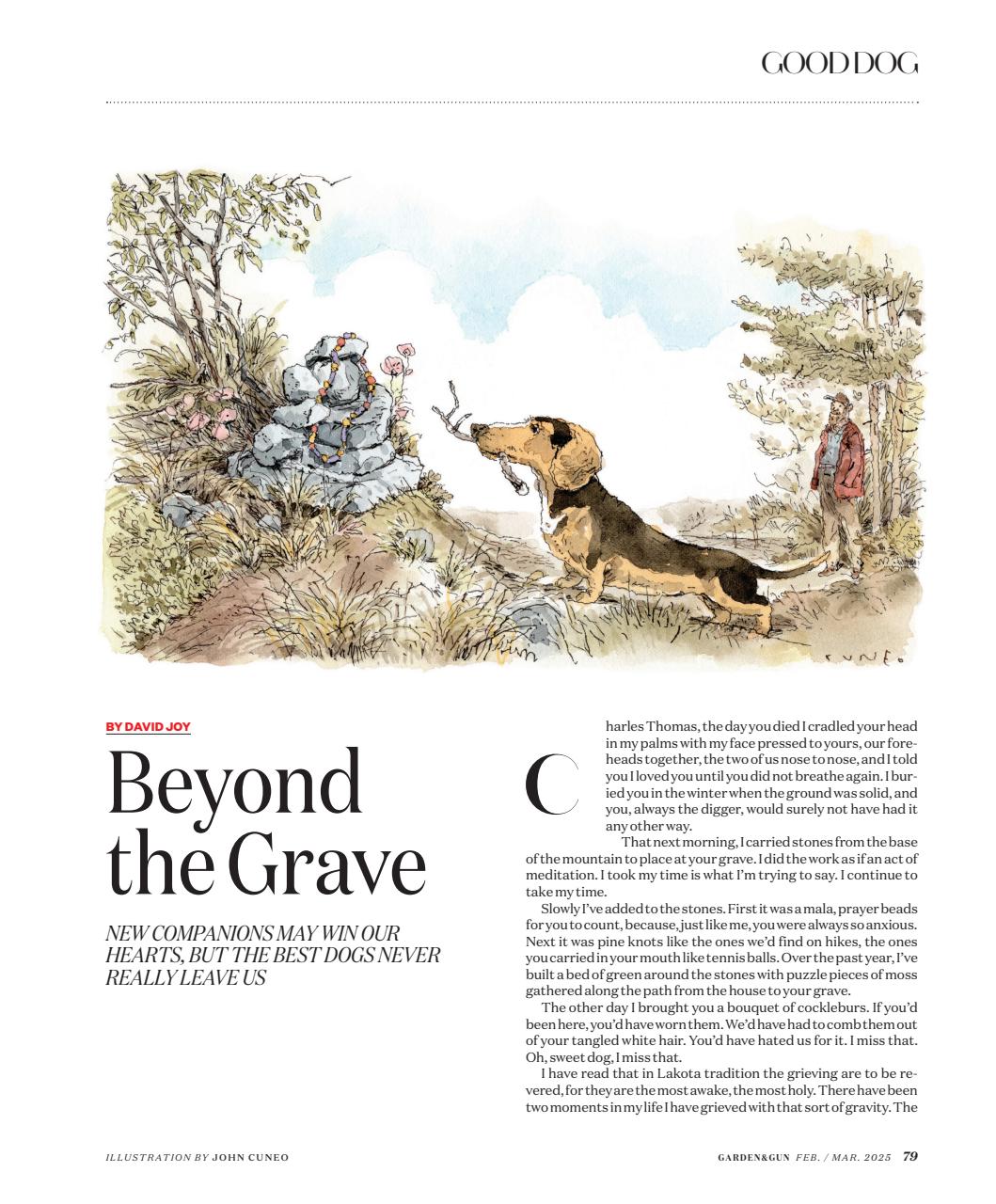 Garden and Gun Magazine Preview Pages