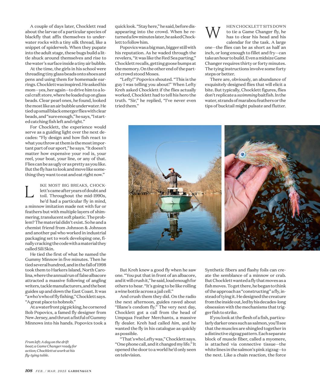 Garden and Gun Magazine Preview Pages