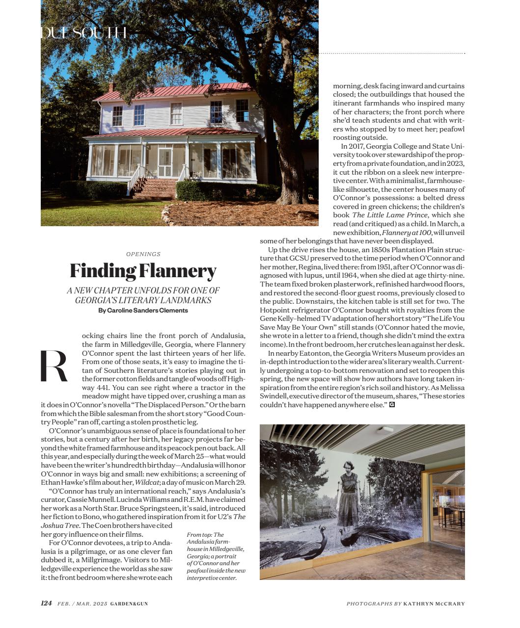 Garden and Gun Magazine Preview Pages