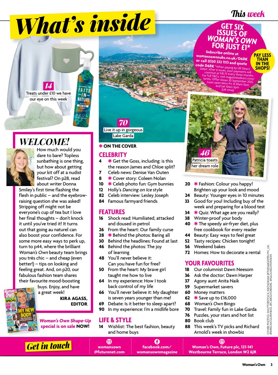 Woman's Own Preview Pages