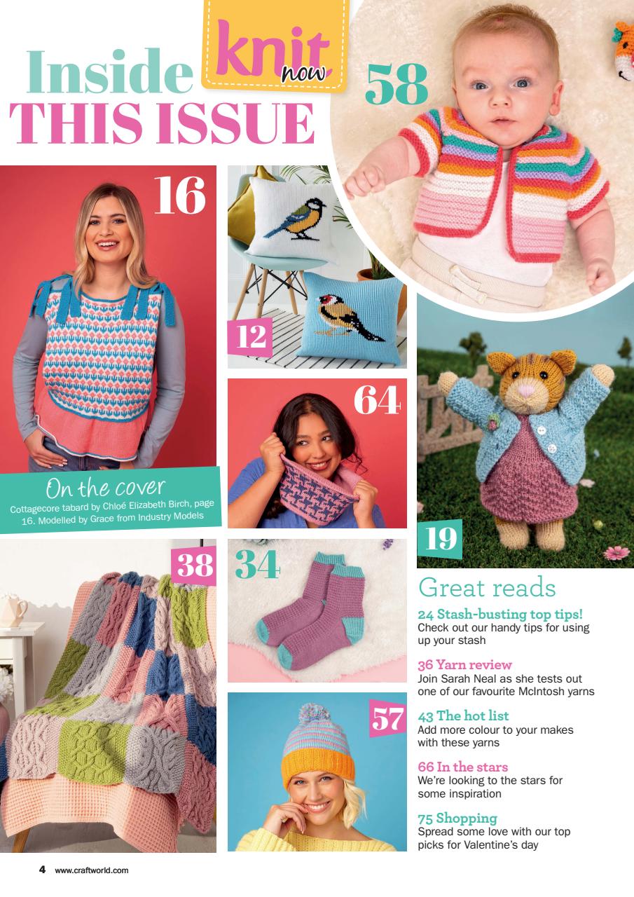 Knit Now Preview Pages