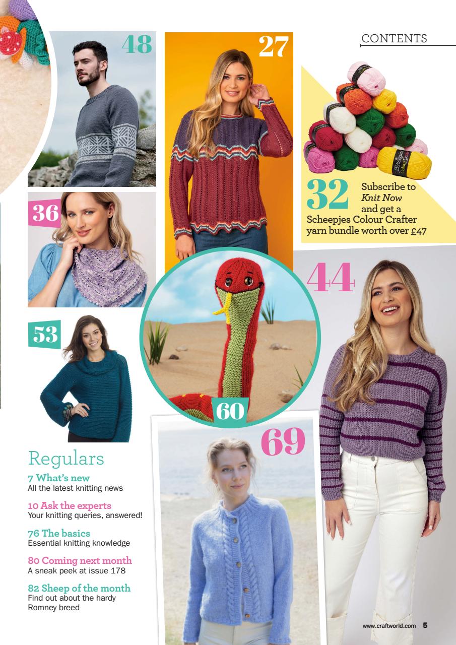 Knit Now Preview Pages