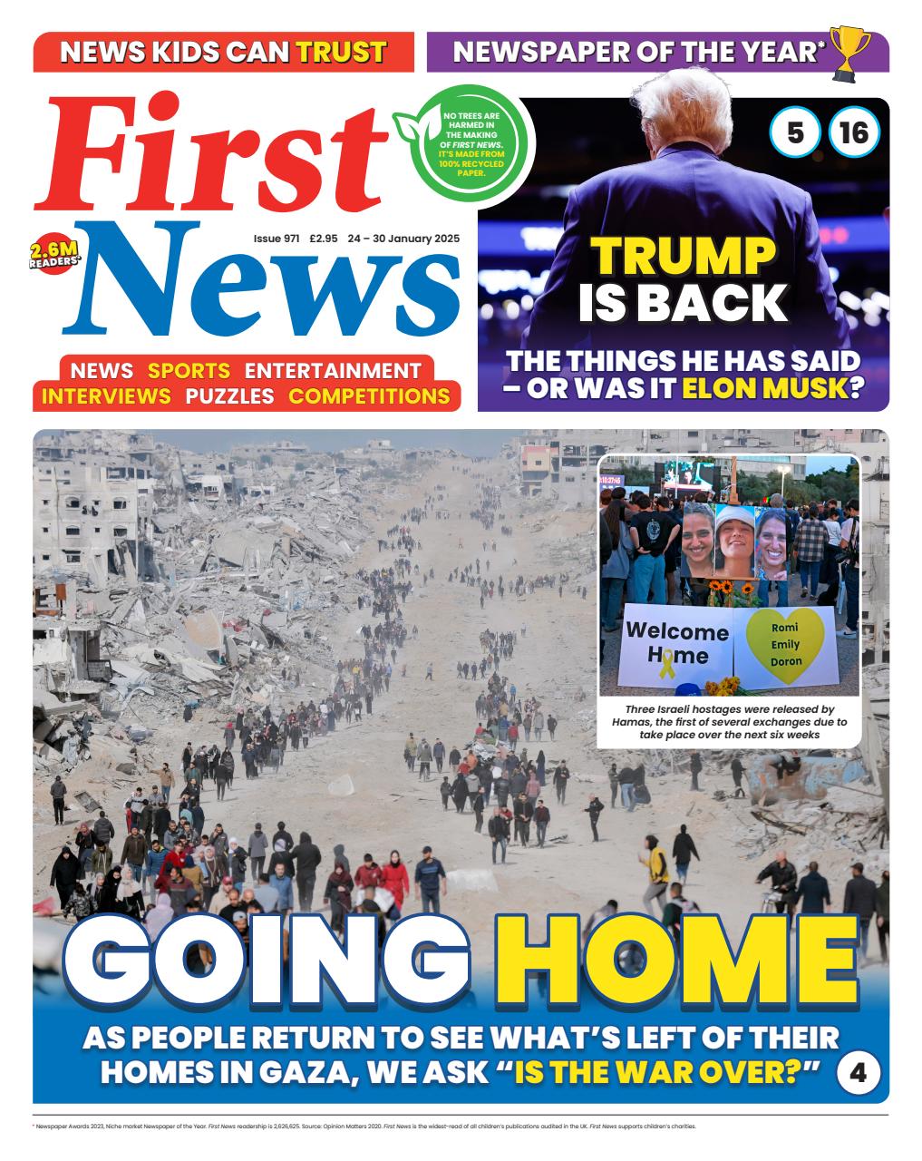 First News Preview Pages