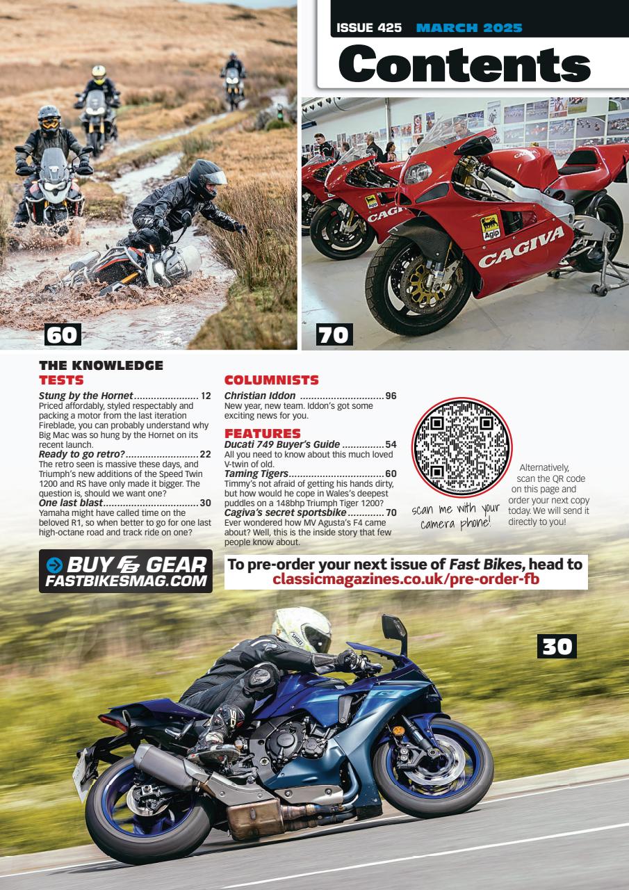 Fast Bikes Preview Pages