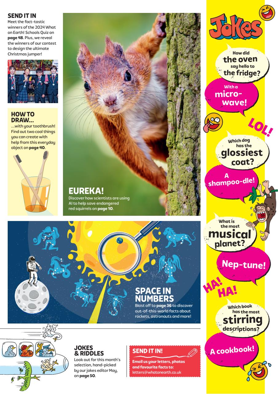 What on Earth! Magazine Preview Pages