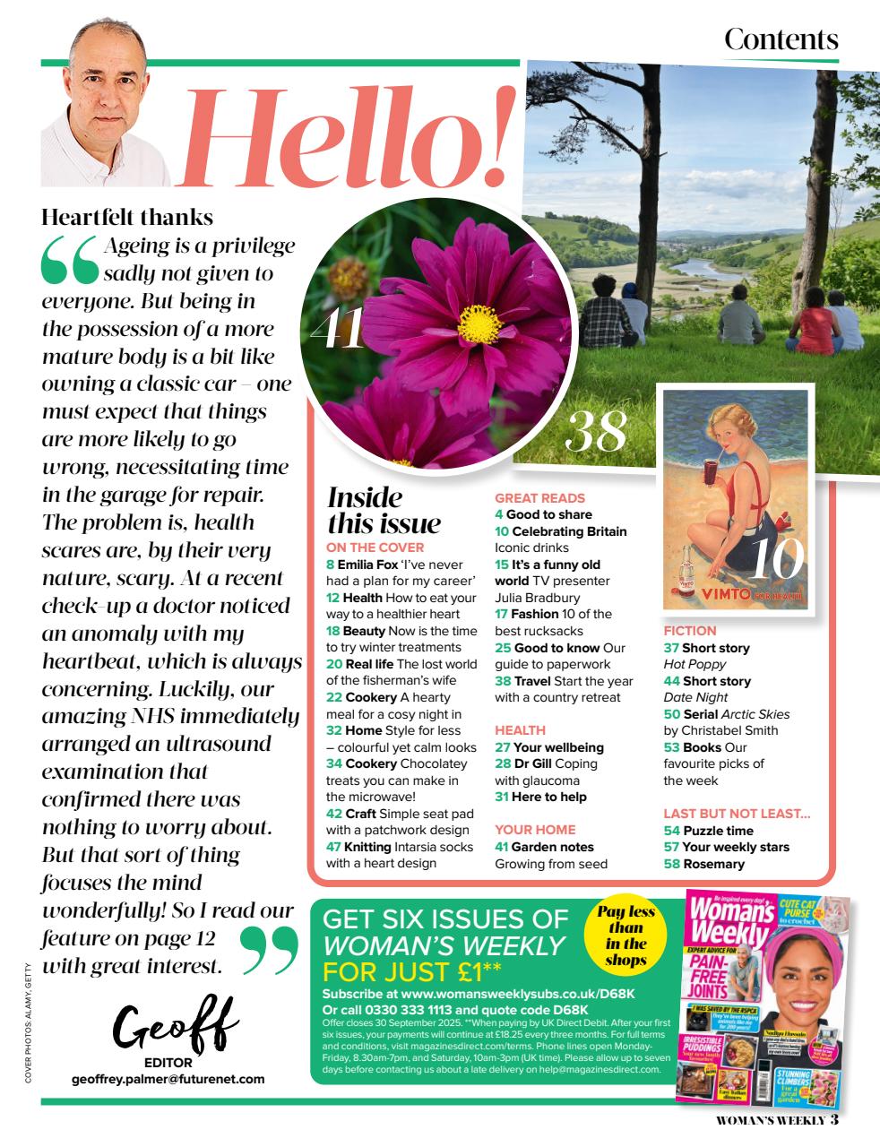 Woman's Weekly Preview Pages