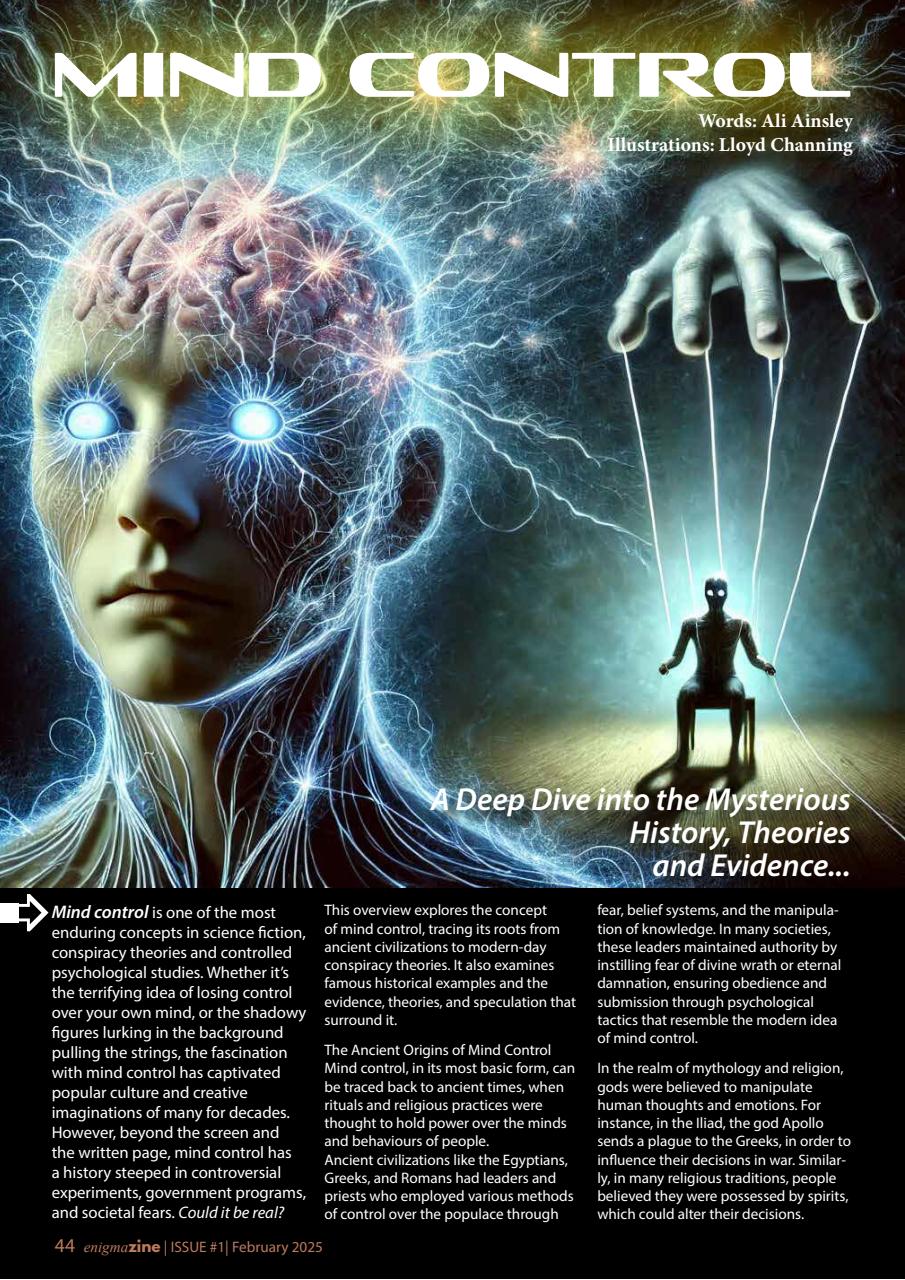 Enigmazine Preview Pages