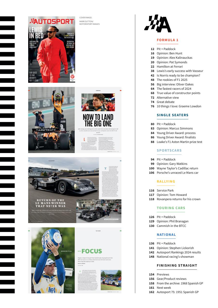 Autosport Preview Pages