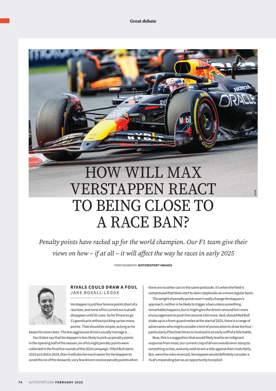 Autosport Preview Pages