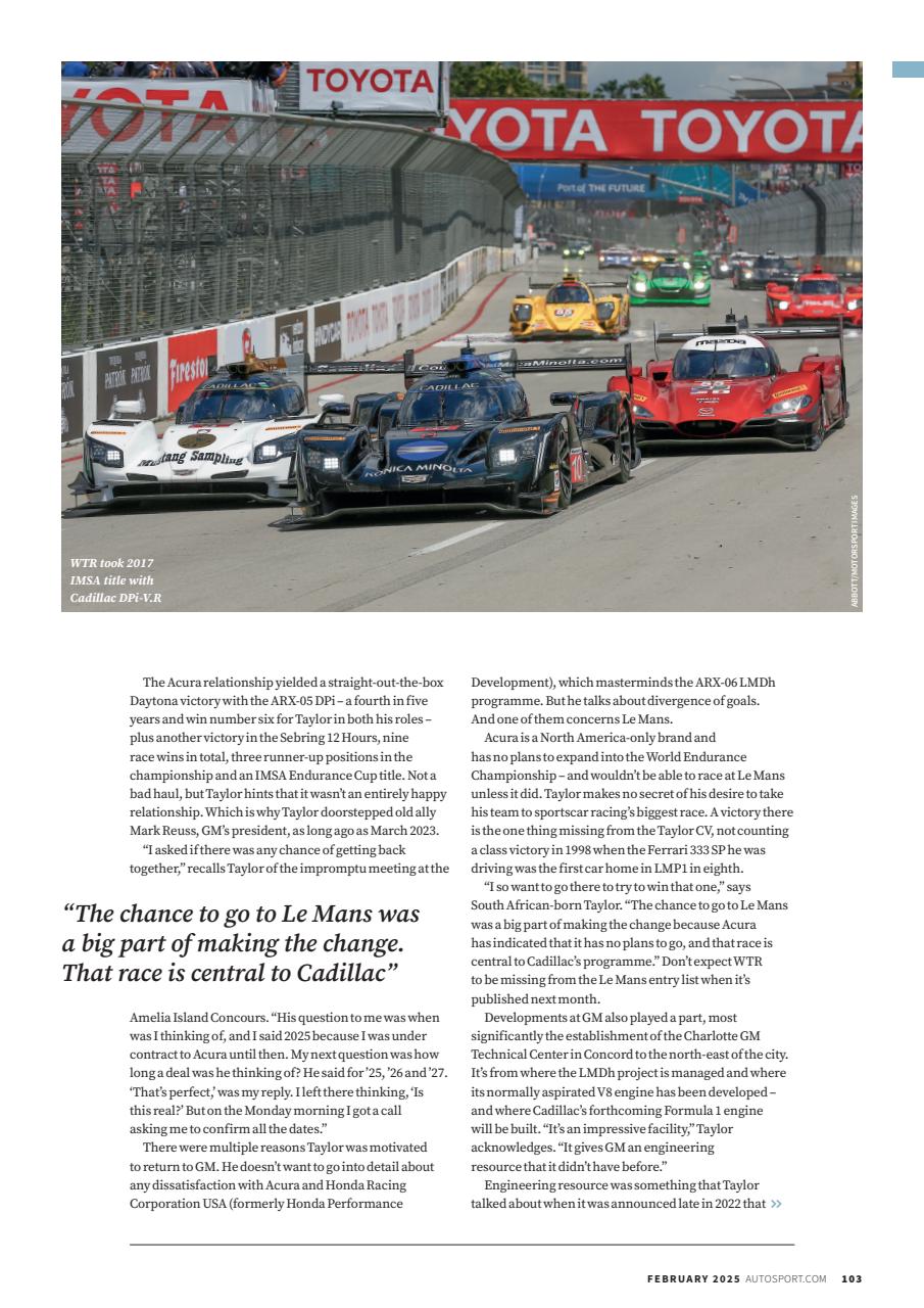 Autosport Preview Pages