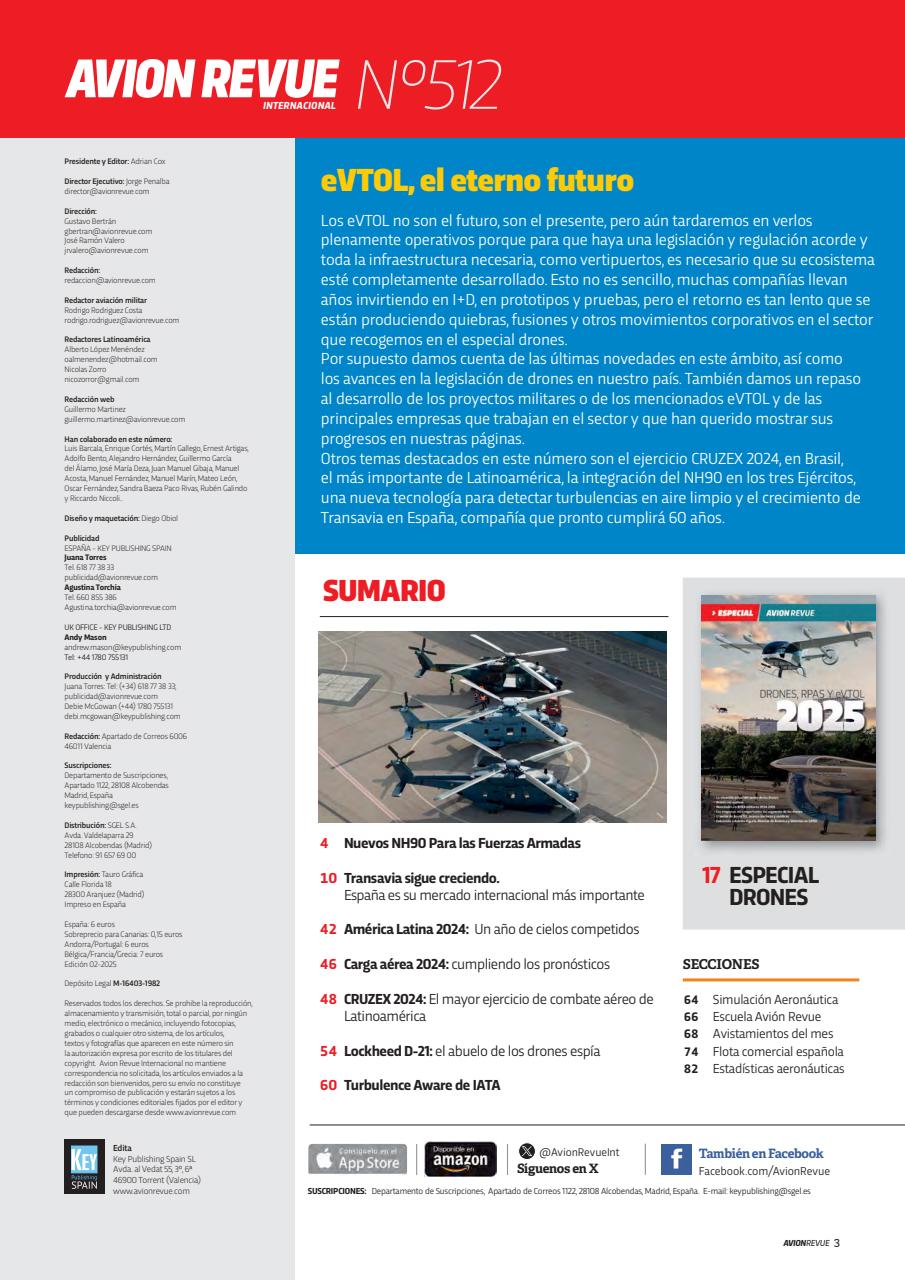 Avion Revue Internacional Preview Pages