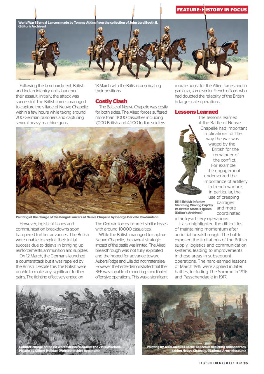 Toy Soldier Collector and Historical Figures Preview Pages