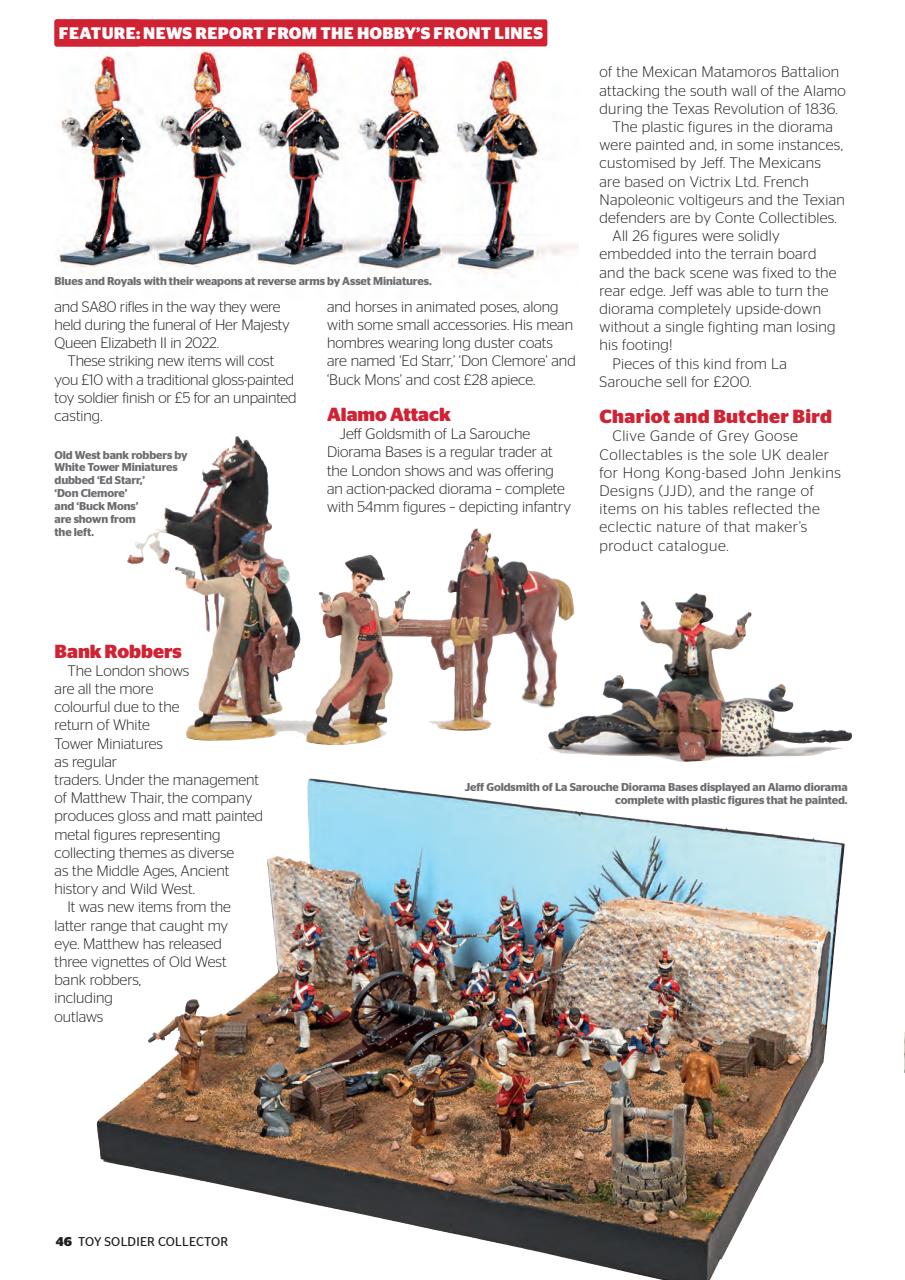 Toy Soldier Collector and Historical Figures Preview Pages