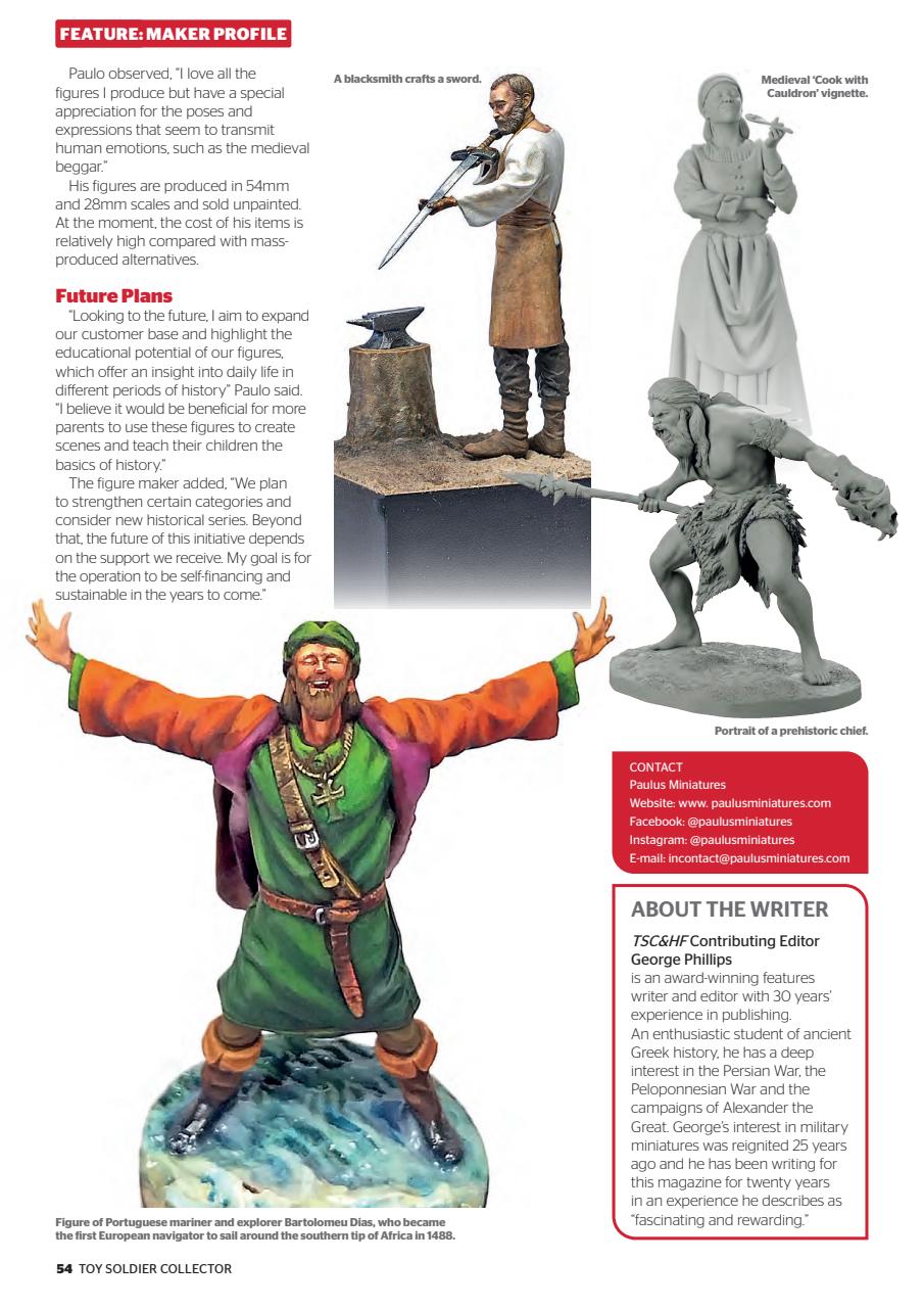 Toy Soldier Collector and Historical Figures Preview Pages