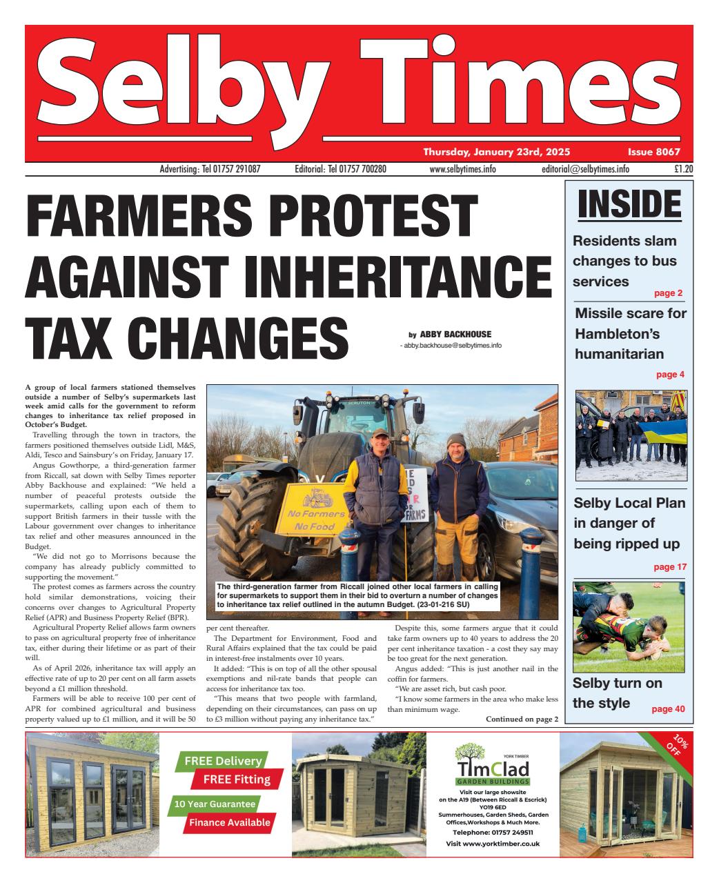 Selby Times Preview Pages