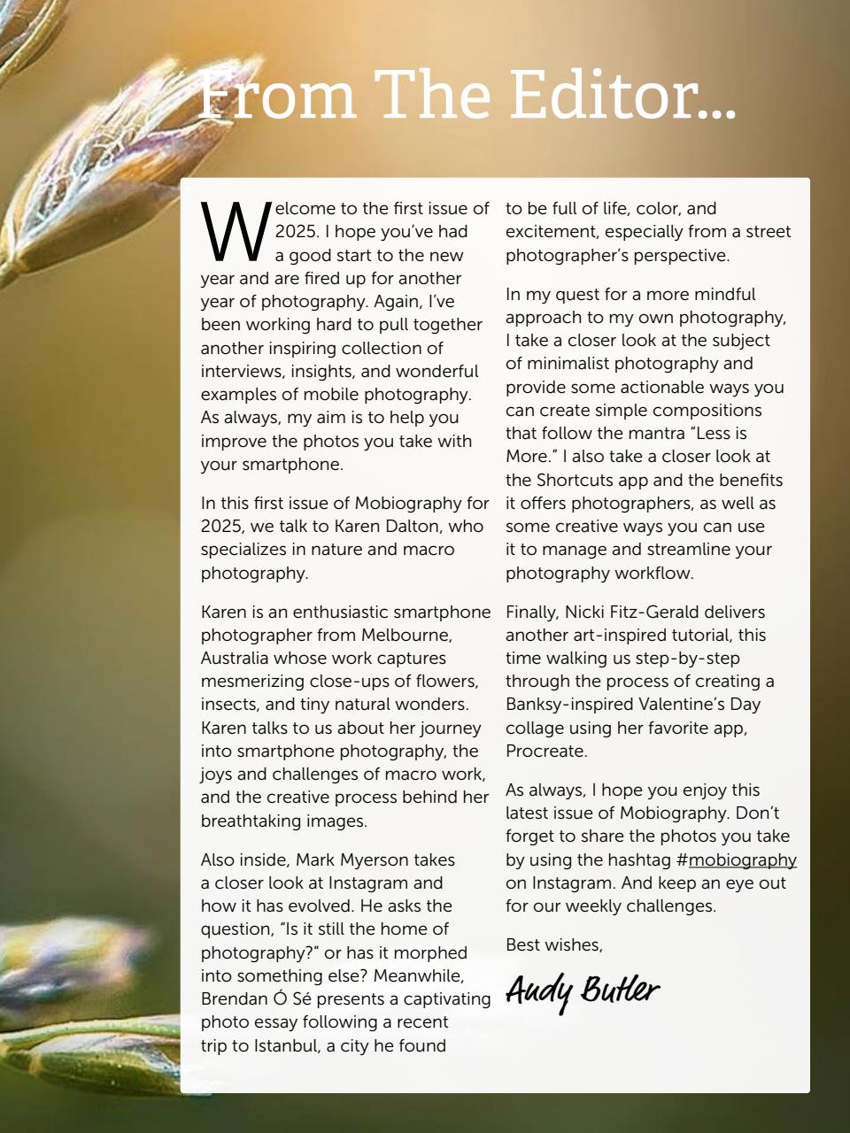 Mobiography Preview Pages