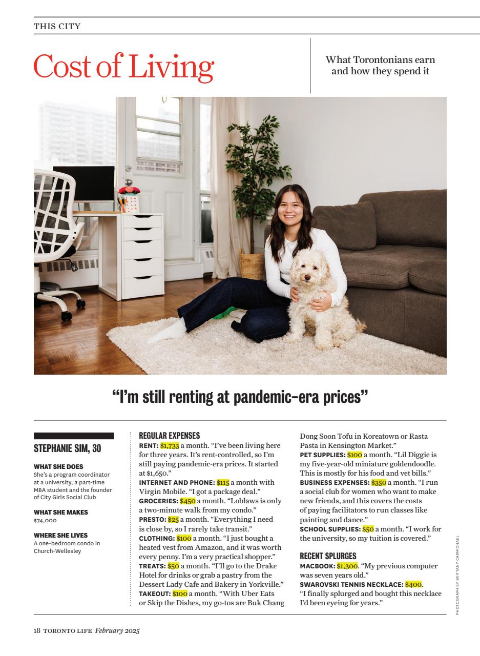 Toronto Life Preview Pages