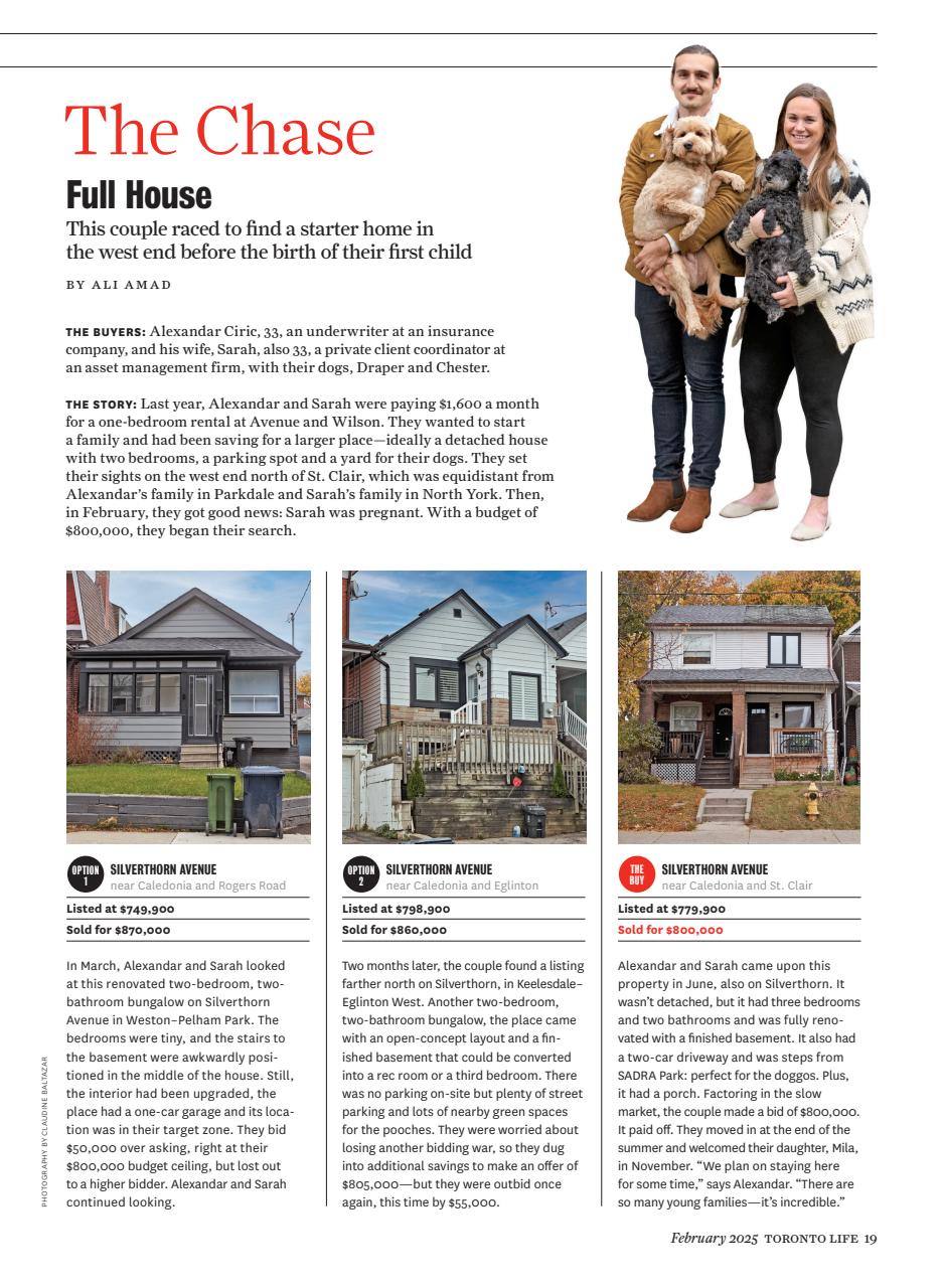 Toronto Life Preview Pages