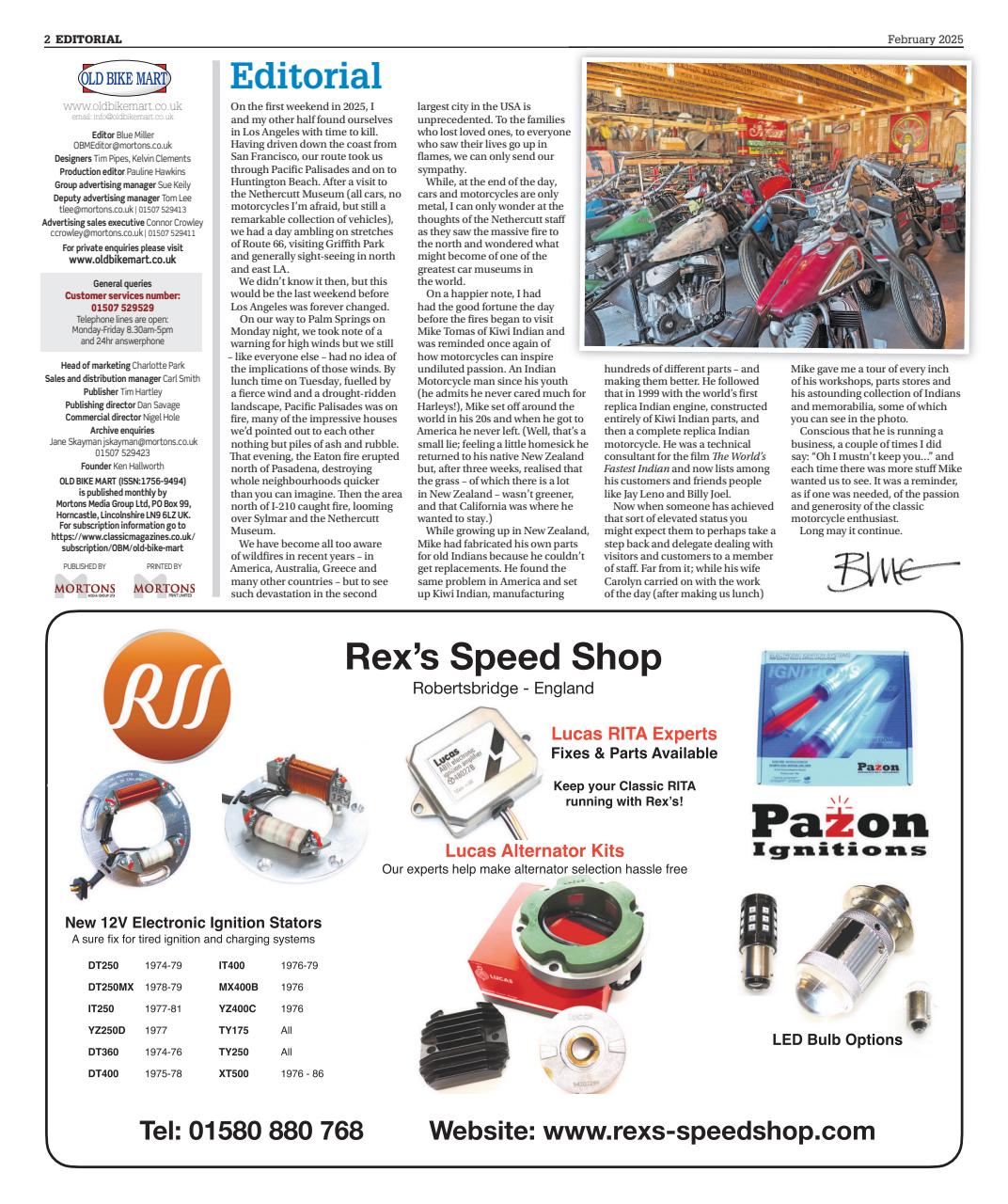 Old Bike Mart Preview Pages