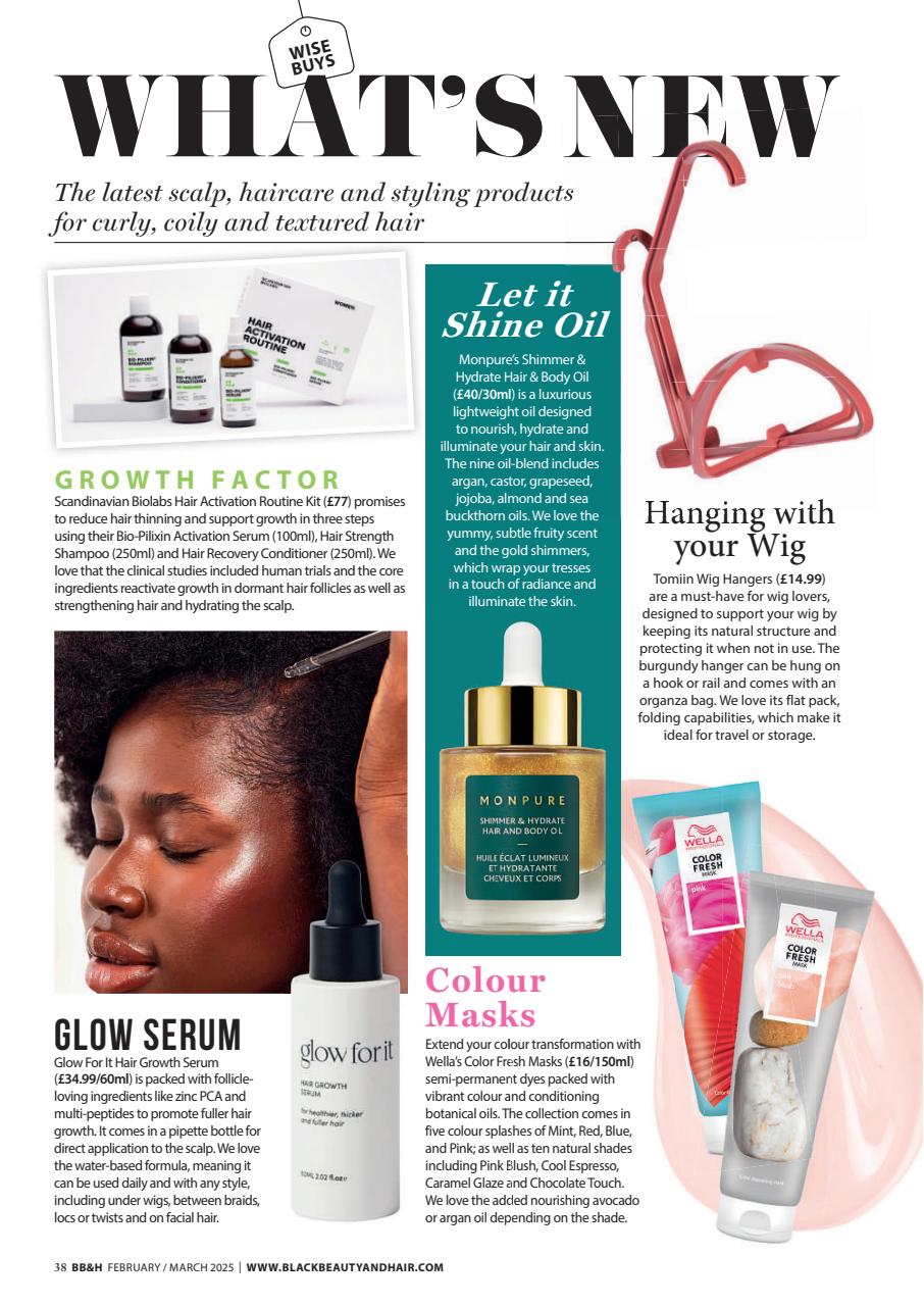 Black Beauty & Hair – the UK's No. 1 Black magazine Preview Pages