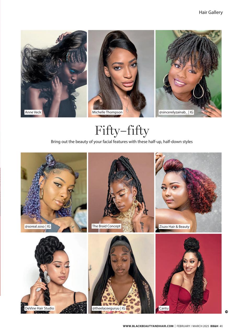 Black Beauty & Hair – the UK's No. 1 Black magazine Preview Pages
