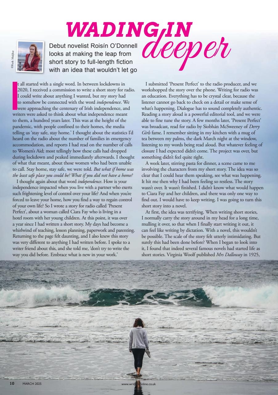 Writing Magazine Preview Pages