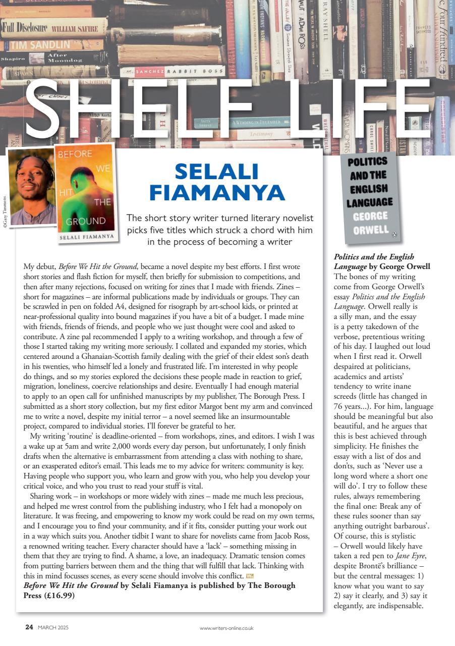 Writing Magazine Preview Pages