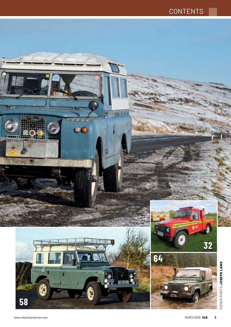 Classic Land Rover Magazine Preview Pages