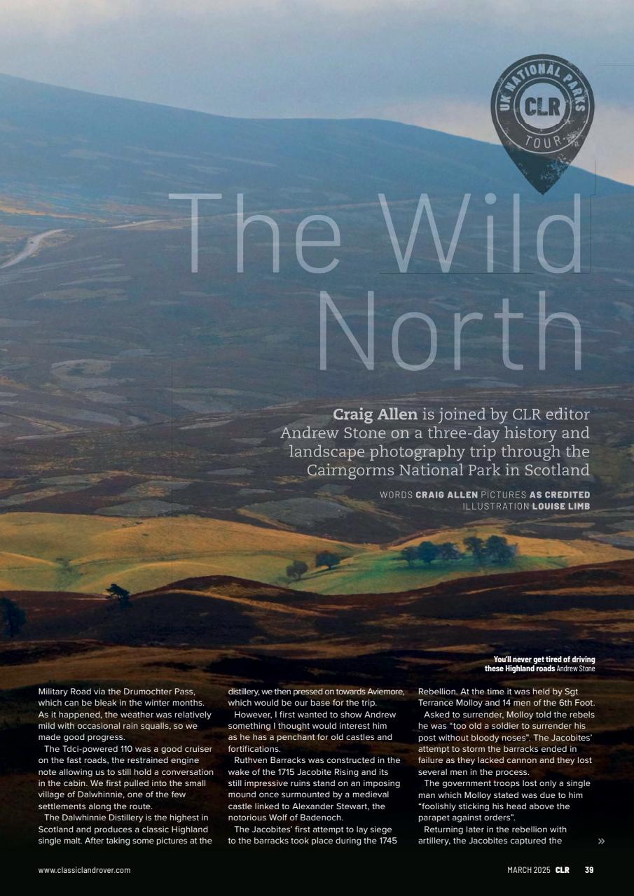 Classic Land Rover Magazine Preview Pages