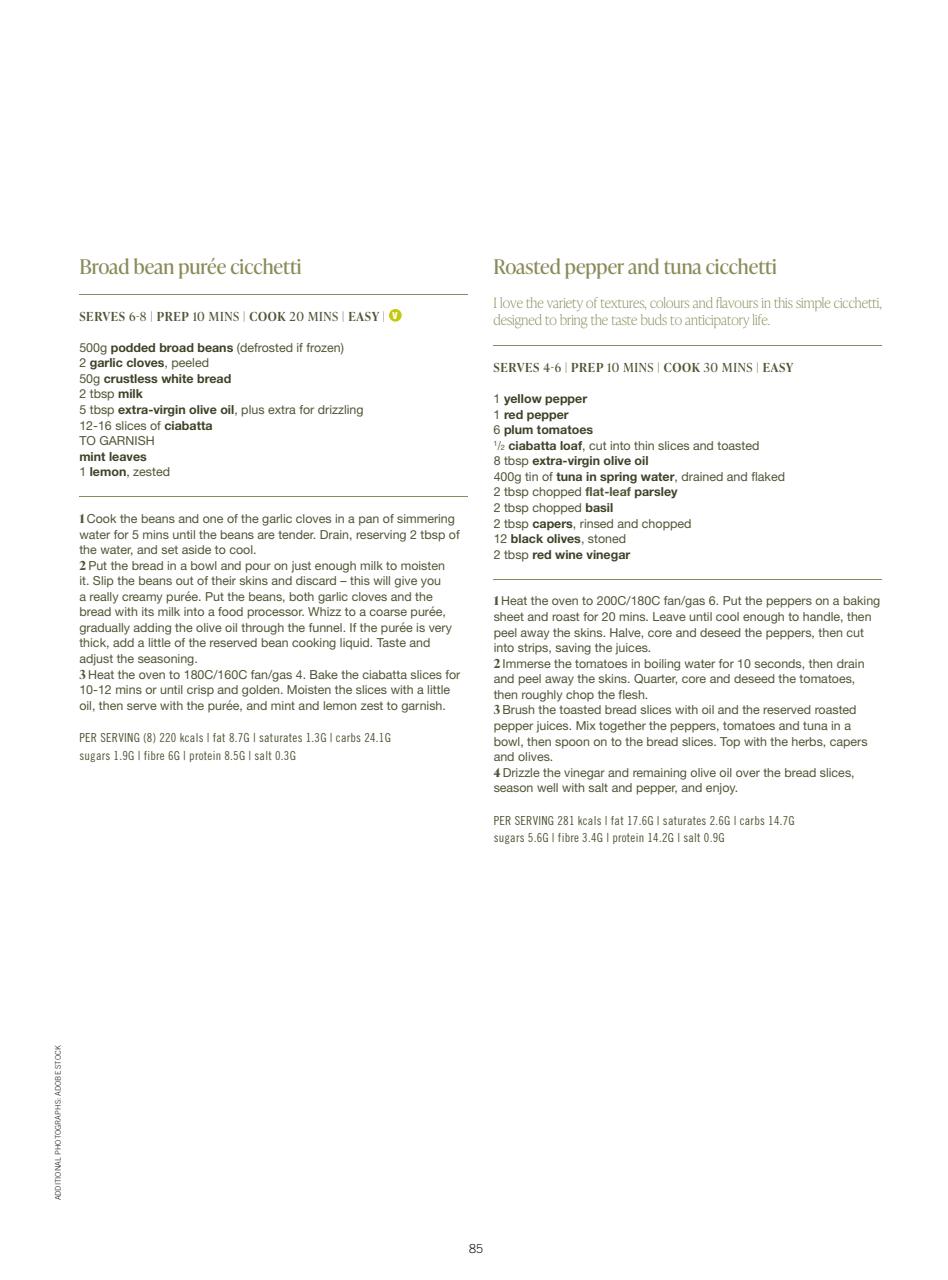 Olive Magazine Preview Pages