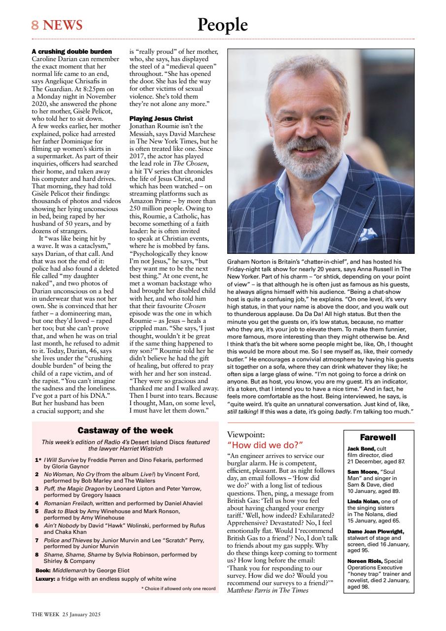 The Week Preview Pages