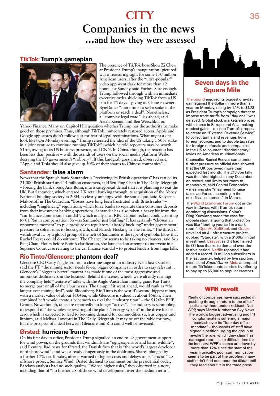 The Week Preview Pages