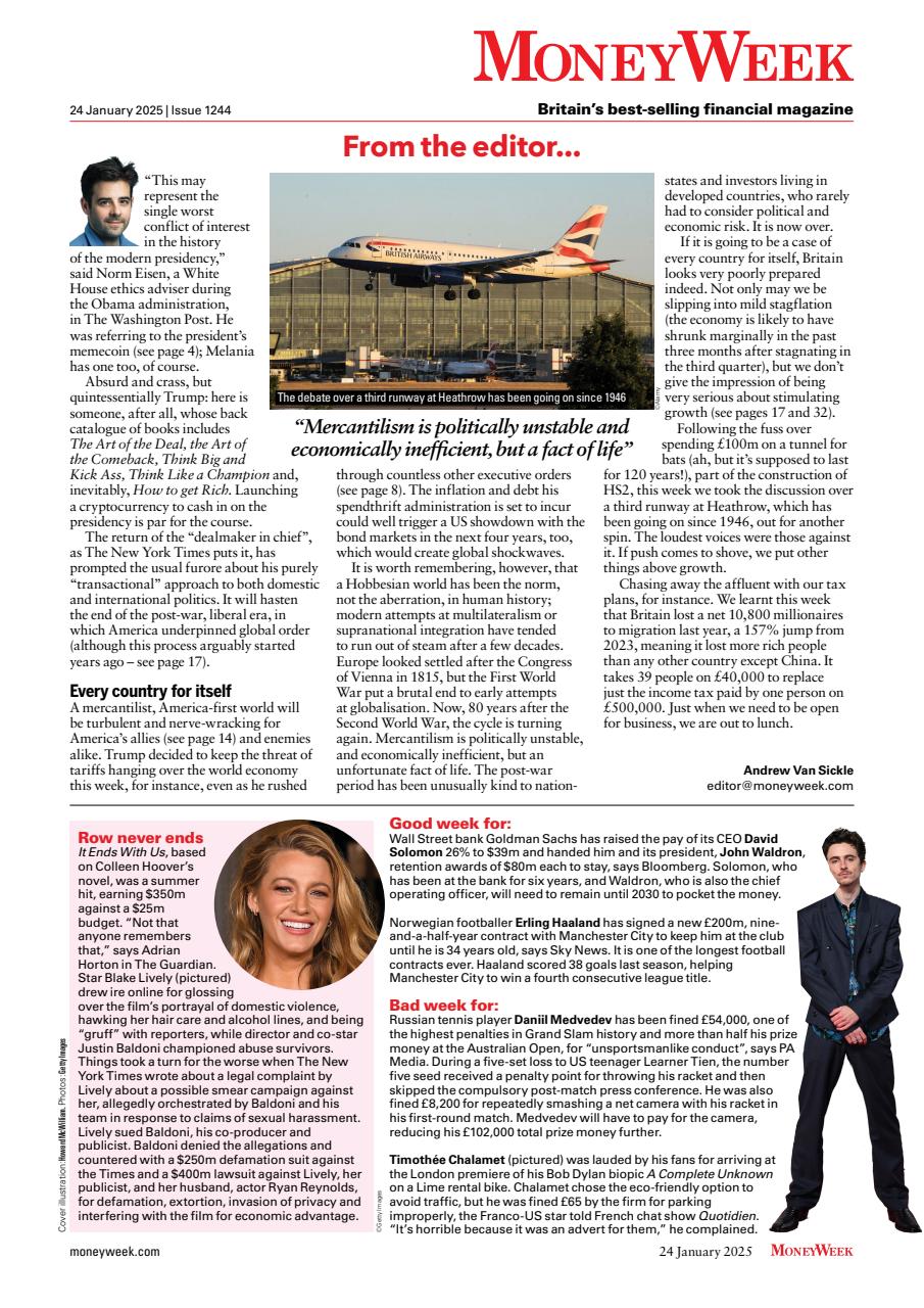 MoneyWeek Preview Pages