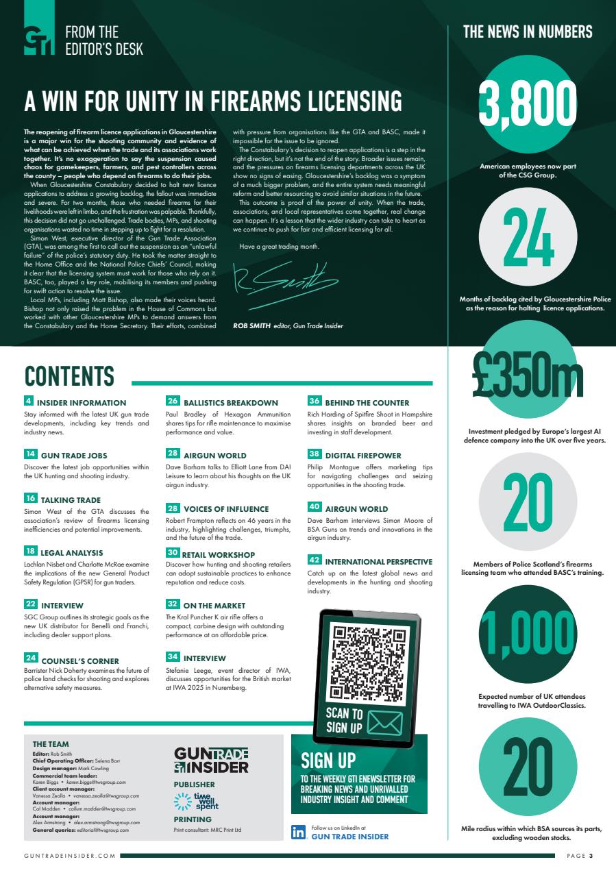 Gun Trade Insider Preview Pages