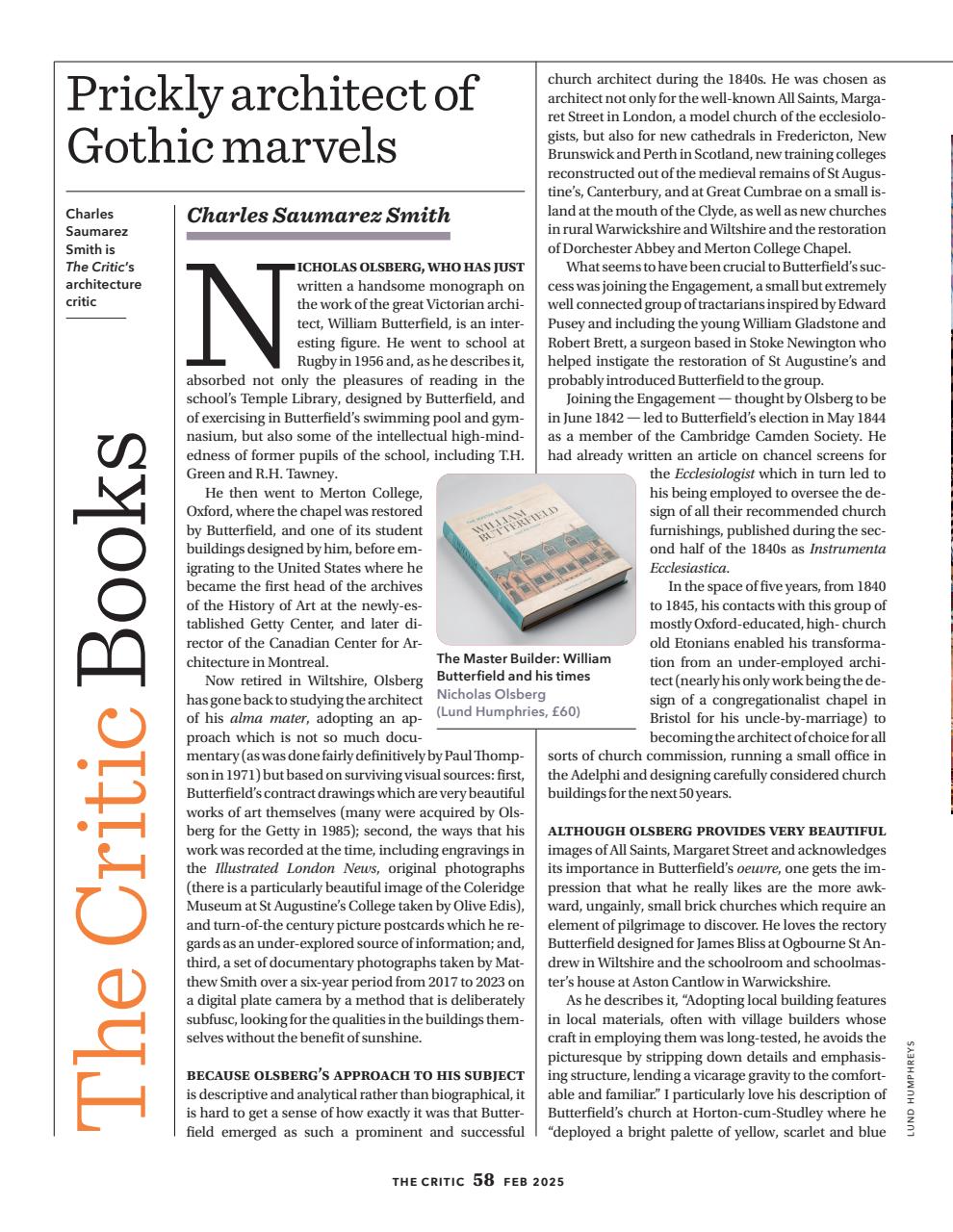 The Critic Preview Pages