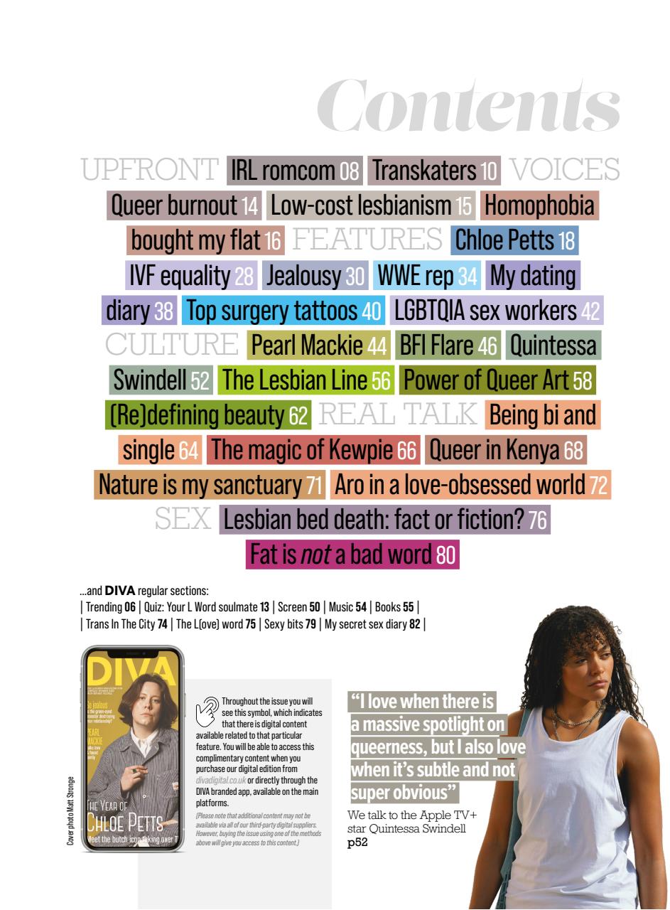 DIVA Magazine Preview Pages