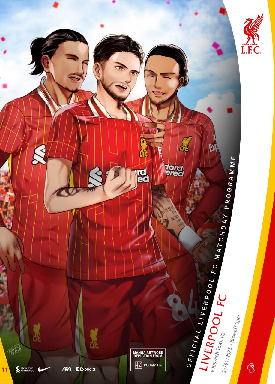 Liverpool FC Programmes Preview Pages