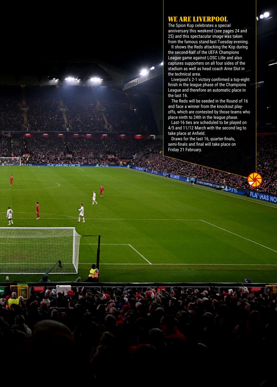 Liverpool FC Programmes Preview Pages