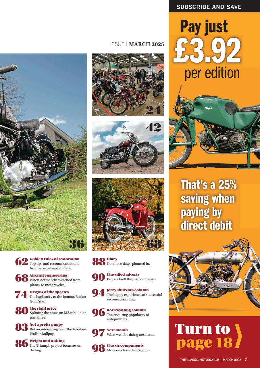 The Classic MotorCycle Preview Pages