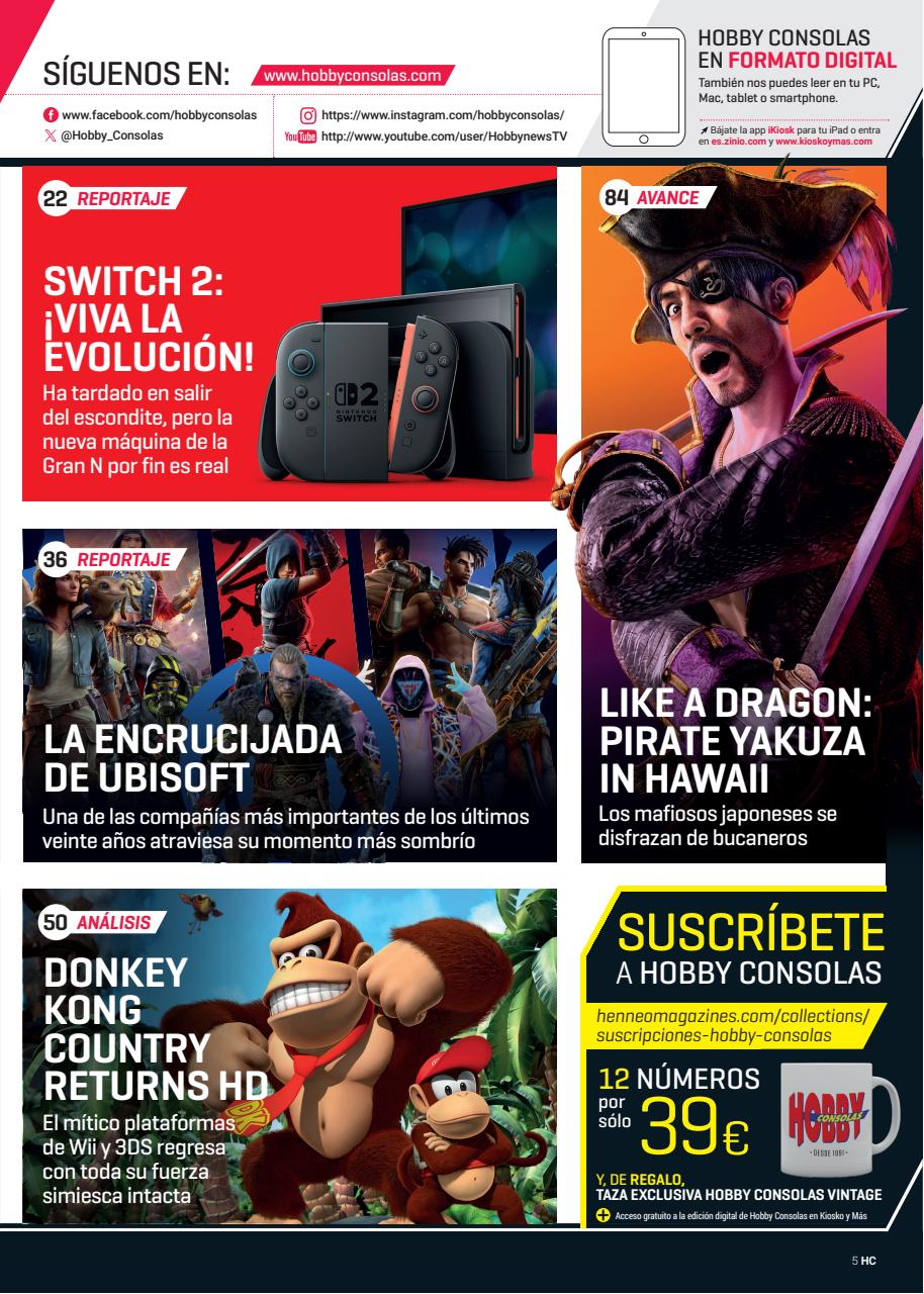 Hobby Consolas Preview Pages