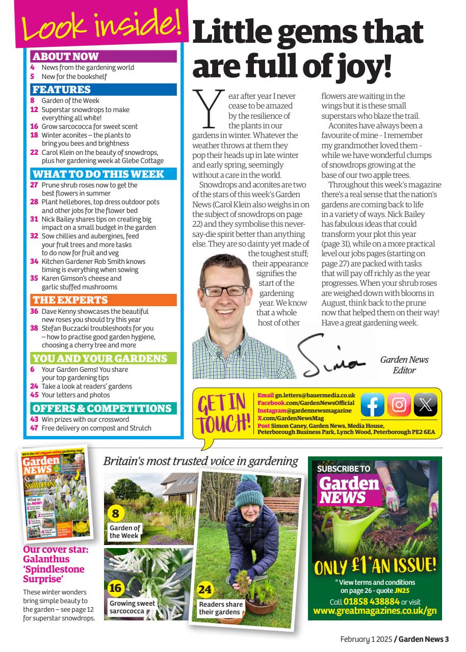 Garden News Preview Pages