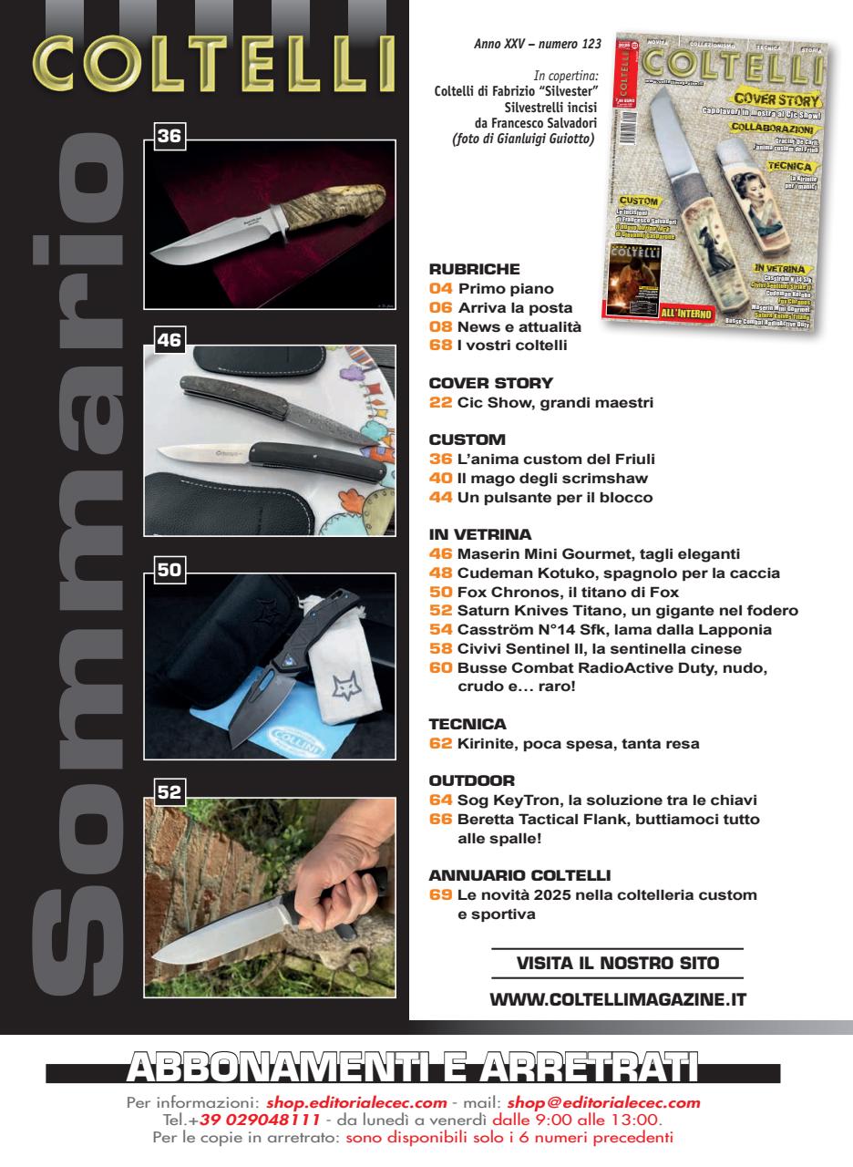 COLTELLI Preview Pages