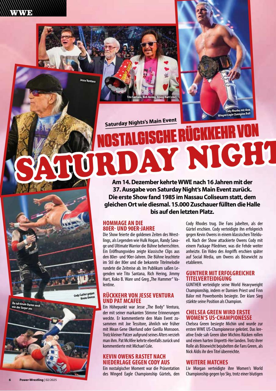 Power-Wrestling Preview Pages