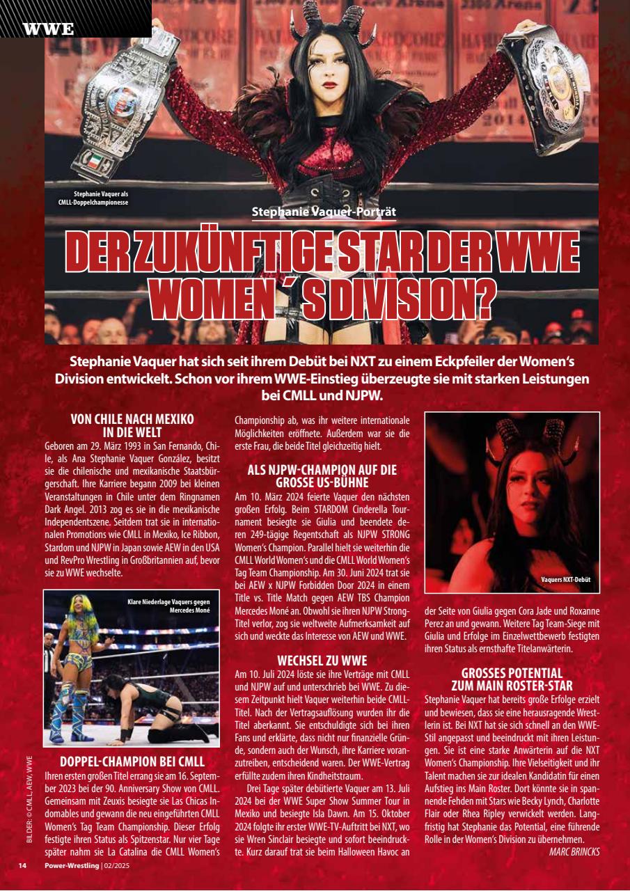 Power-Wrestling Preview Pages