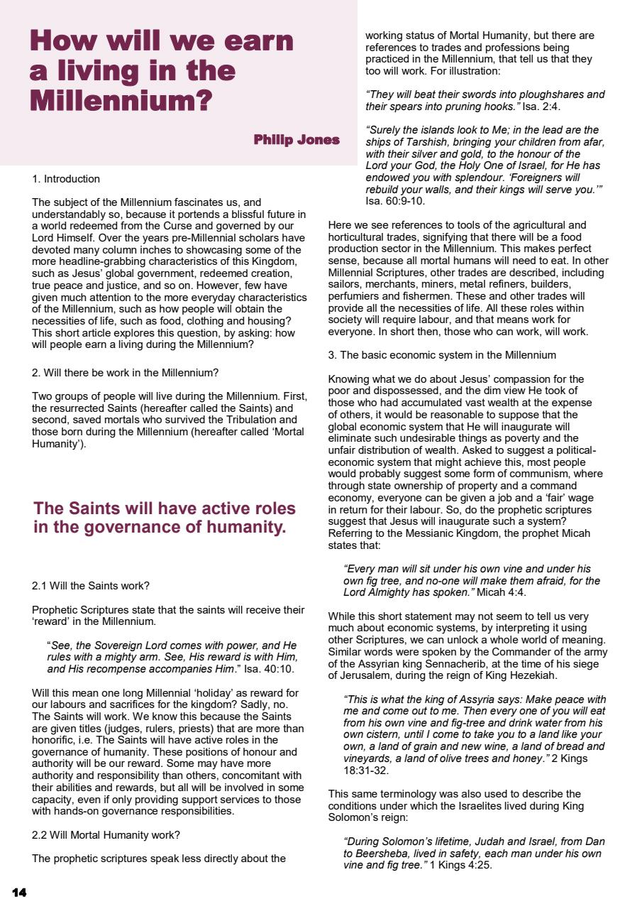 Prophetic Witness Preview Pages