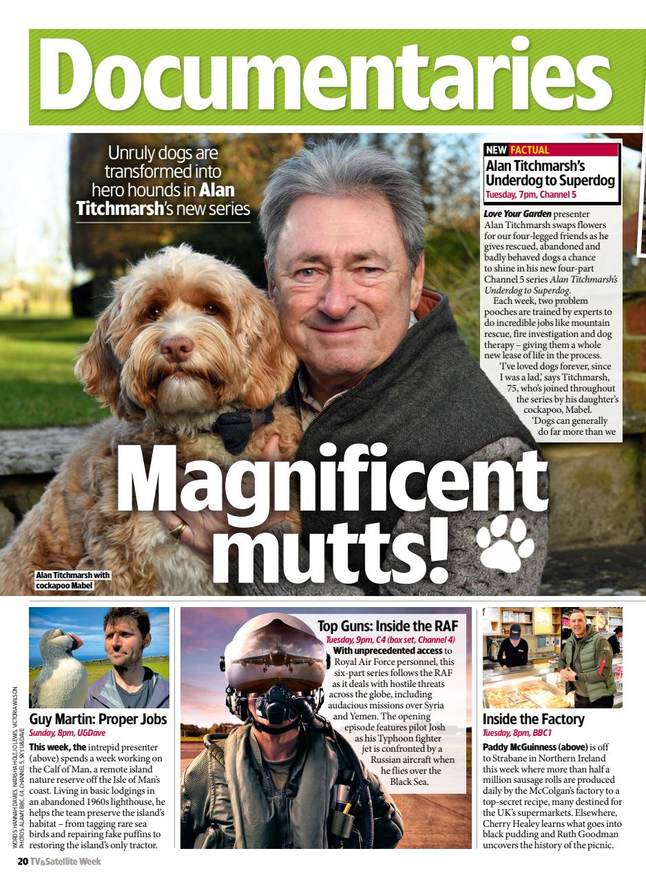 TV & Satellite Week Preview Pages