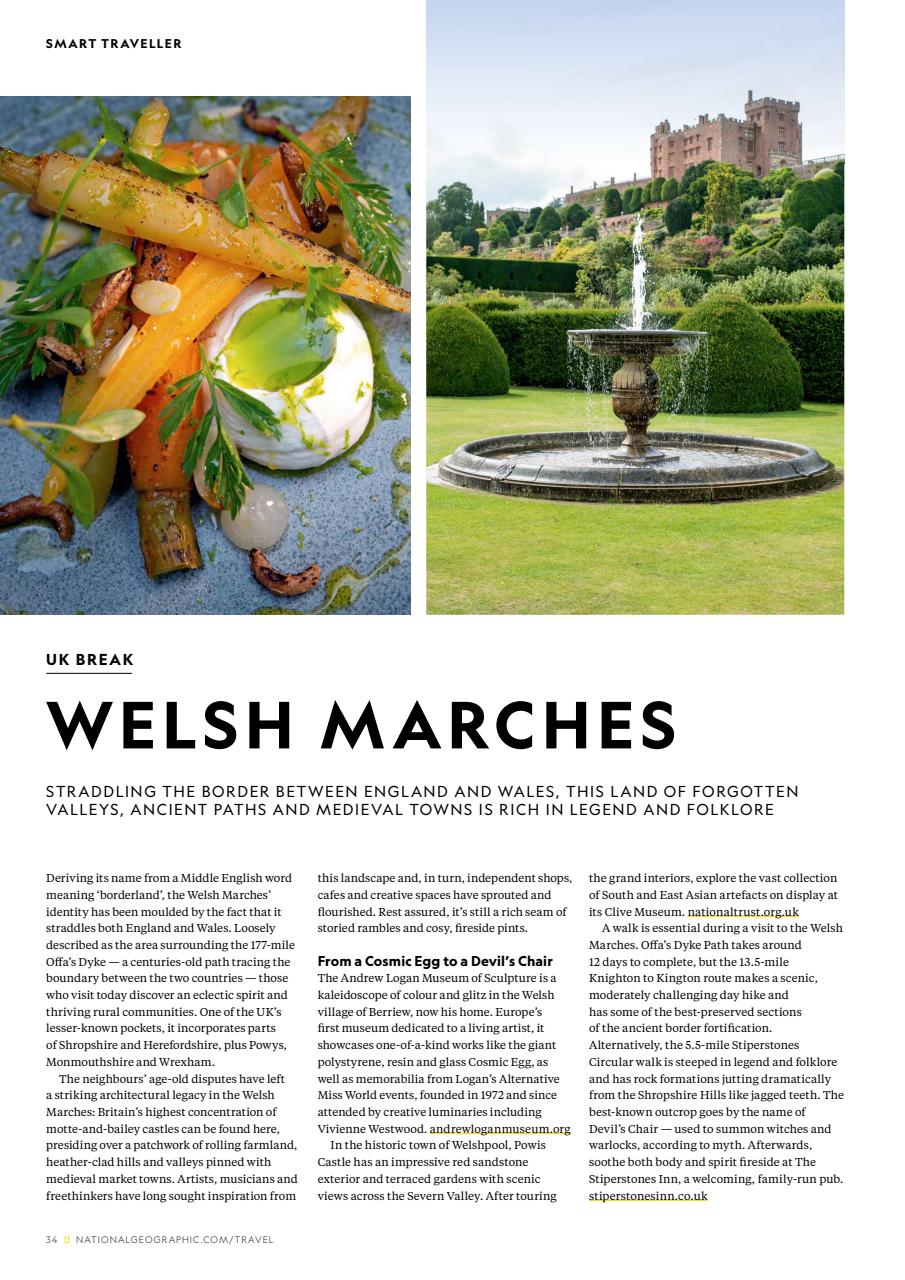 National Geographic Traveller UK Preview Pages