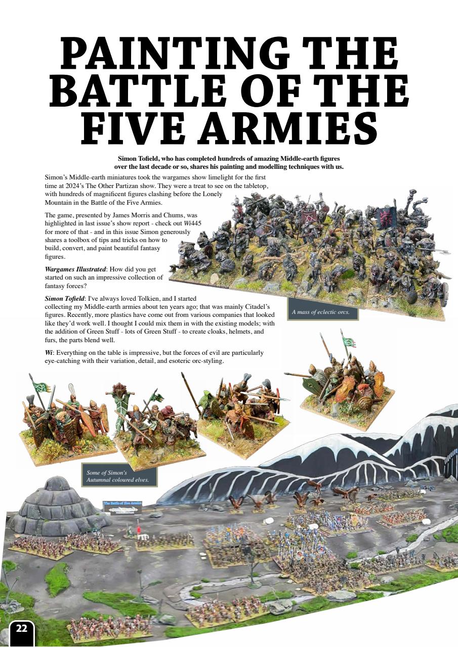 Wargames Illustrated Preview Pages